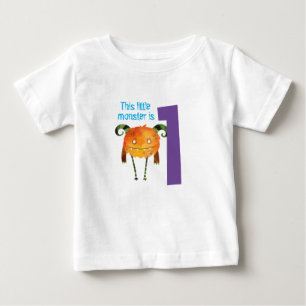 Leuk kleurrijk mijn kleine monster eerste verjaard