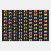 Leuk, kleurrijk, Rainbow Spectrum Pattern 21 Event Inpakpapier Vel (Voorkant)