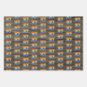 Leuk, kleurrijk, Rainbow Spectrum Pattern 27 Event Inpakpapier Vel (Voorkant 2)