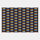 Leuk, kleurrijk, Rainbow Spectrum Pattern 28 Event Inpakpapier Vel (Voorkant)