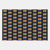 Leuk, kleurrijk, Rainbow Spectrum Pattern 29 Event Inpakpapier Vel (Voorkant)