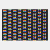 Leuk, kleurrijk, Rainbow Spectrum Pattern 35 Event Inpakpapier Vel (Voorkant)