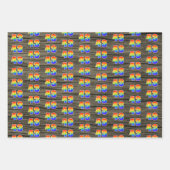 Leuk, kleurrijk, Rainbow Spectrum Pattern 43 Event Inpakpapier Vel (Voorkant 2)