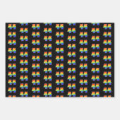 Leuk, kleurrijk, Rainbow Spectrum Pattern 44 Event Inpakpapier Vel (Voorkant)