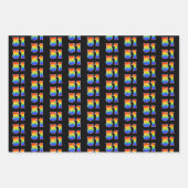 Leuk, kleurrijk, Rainbow Spectrum Pattern 51 Event Inpakpapier Vel (Voorkant)