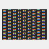 Leuk, kleurrijk, Rainbow Spectrum Pattern 57 Event Inpakpapier Vel (Voorkant)