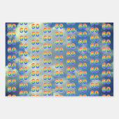 Leuk, kleurrijk, Rainbow Spectrum Pattern 60 Event Inpakpapier Vel (Voorkant 3)