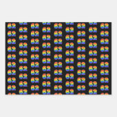 Leuk, kleurrijk, Rainbow Spectrum Pattern 62 Event Inpakpapier Vel (Voorkant)