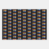 Leuk, kleurrijk, Rainbow Spectrum Pattern 73 Event Inpakpapier Vel (Voorkant)