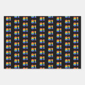 Leuk, kleurrijk, Rainbow Spectrum Pattern 81 Event Inpakpapier Vel (Voorkant)