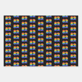 Leuk, kleurrijk, Rainbow Spectrum Pattern 82 Event Inpakpapier Vel (Voorkant)