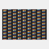 Leuk, kleurrijk, Rainbow Spectrum Pattern 87 Event Inpakpapier Vel (Voorkant)