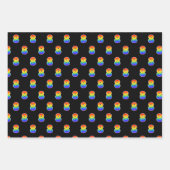 Leuk, kleurrijk, Rainbow Spectrum Pattern 8 Event  Inpakpapier Vel (Voorkant)