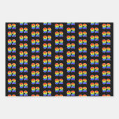 Leuk, kleurrijk, Rainbow Spectrum Pattern 92 Event Inpakpapier Vel (Voorkant)