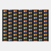 Leuk, kleurrijk, Rainbow Spectrum Pattern 97 Event Inpakpapier Vel (Voorkant)