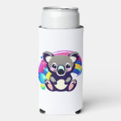 Leuk Koala Beer en Rainbow gepersonaliseerd (Seltzer Voorkant)