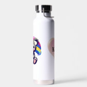 Leuk Koala Beer en Rainbow gepersonaliseerd Waterfles (Links)
