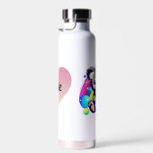 Leuk Koala Beer en Rainbow gepersonaliseerd Waterfles (Rechts)