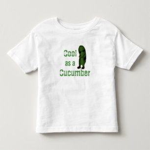 Leuk Koel Als Een Komkommer Kinder Shirts