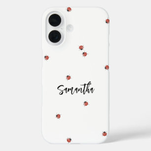 Leuk lieveheersbeestje iPhone 16 hoesje