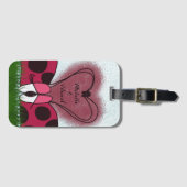 Leuk lieveheersbeestje paar bagagelabel (Voorkant (horizontaal))