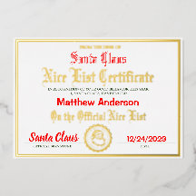 Leuk lijstcertificaat | Kinderkerstcadeau