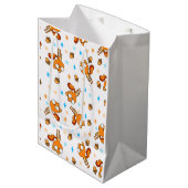 Leuk! medium cadeauzakje (Voorkant Gekanteld)