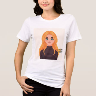 leuk meisje & kattenliefhebbers ontwerp t-shirt