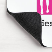 Leuk met Pitties Muismat (Hoek)