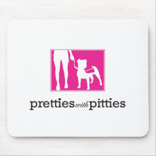 Leuk met Pitties Muismat