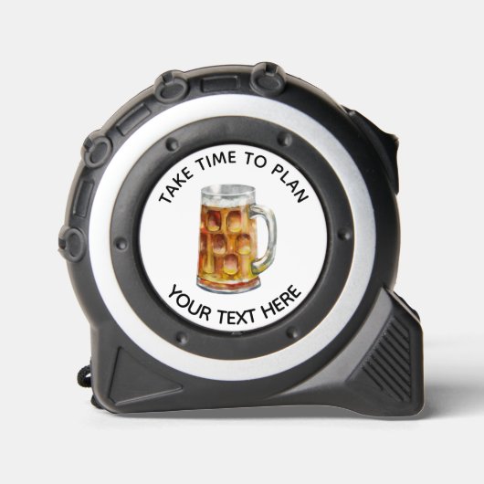 Leuk Neem de tijd om te plannen personaliseren Rolmaat (Voorkant)