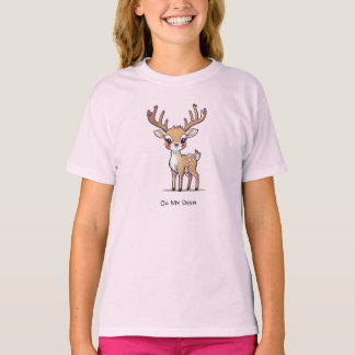 Leuk Oh My Deer Design T-shirt
