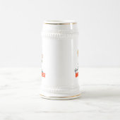 Leuk Oktoberfest meisje met bier Bierpul (Center)