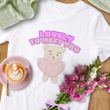 Leuk om je te ontmoeten T-shirt