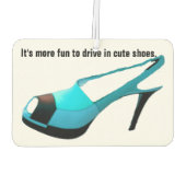 Leuk om te rijden in High Heel Schoenen Luchtverfrisser (Achterkant)
