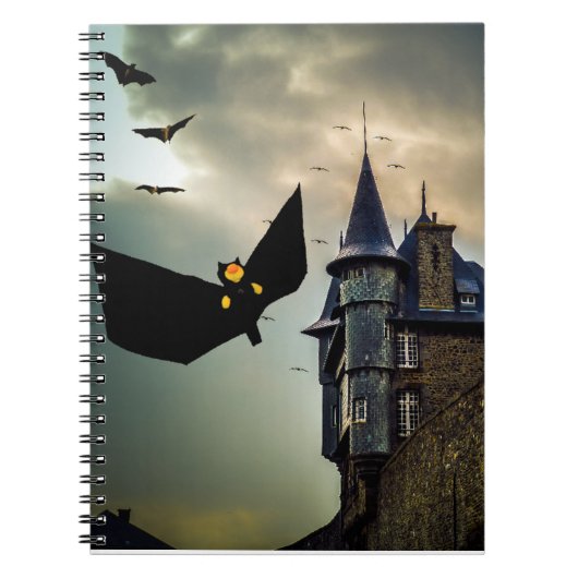 Leuk ontwerp voor Halloween Notitieboek (Voorkant)