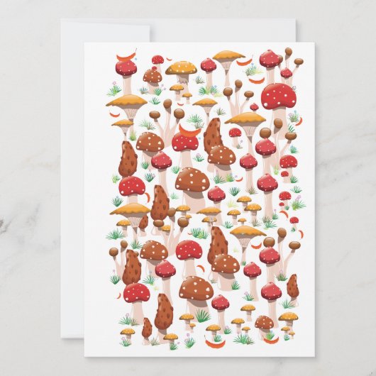 Leuk Paddenstoelen Patroon (Voorkant)