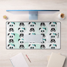 Leuk Panda Patroon (Mint Groen)