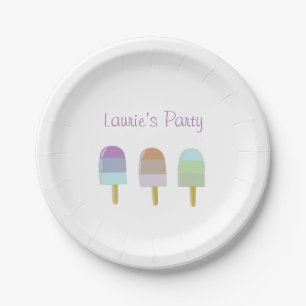  Leuk Pastel Papier Bord 7 "Popsicle Design