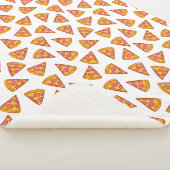 Leuk Pizza Slice Patroon Sherpa Deken (3/4)