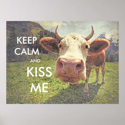 leuk poster KEEP CALM (Voorkant)