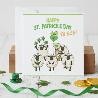 Leuk, prettig St. Patrick's Day voor jou Ierse sch Feestdagenkaart