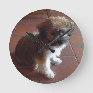 Leuk Puppy Ronde Klok