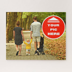 Leuk! Puzzel - Gepersonaliseerd - 16" x 20", 520 s Legpuzzel