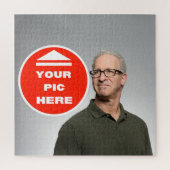 Leuk! Puzzel - gepersonaliseerd - 20" x 20", 676 s Legpuzzel (Verticaal)