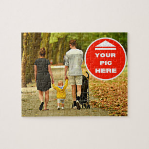 Leuk! Puzzel - Gepersonaliseerd -8" x 10", 110 stu