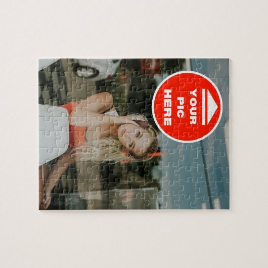 Leuk! Puzzel - Gepersonaliseerd -8" x 10", 110 stu Legpuzzel (Horizontaal)