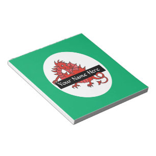 Leuk Red Dragon Notitieblok of Jotter te personali