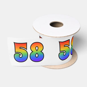Leuk, Regenboogpatroon "58" Evenementennummer (gri Lint