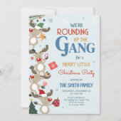 Leuk rendier kerstfeest kaart (Voorkant)